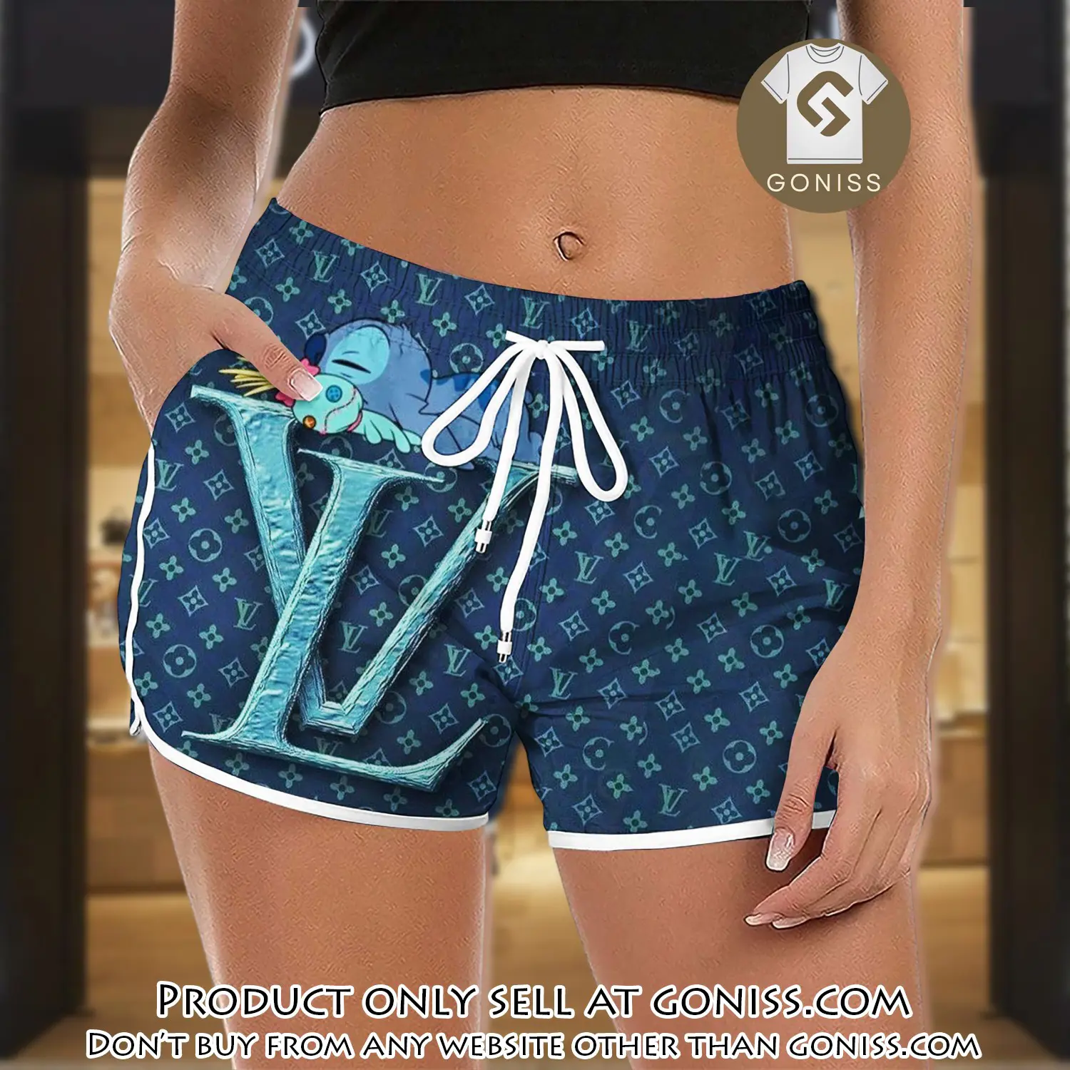 Limited edition lv women shorts lady beach shorts wms1027 gn1226065